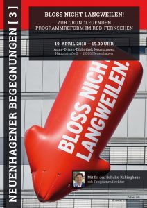 Plakat zur Veranstaltung »Neuenhagener Begegnungen [ 3 ]«