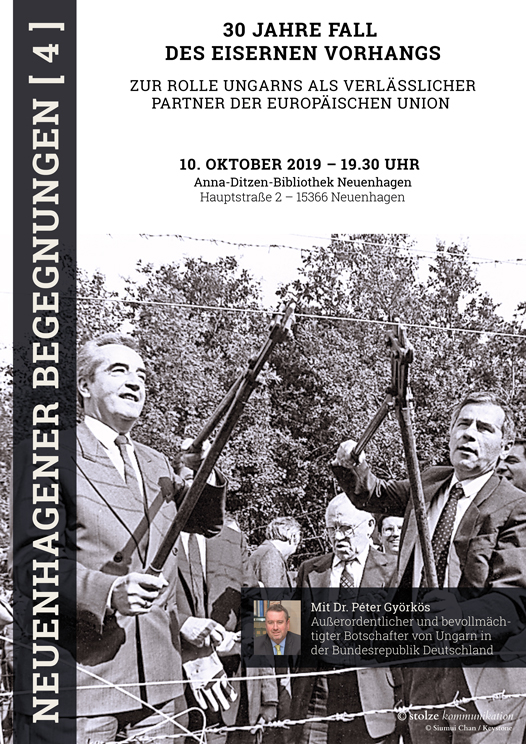Plakat zur Veranstaltung »Neuenhagener Begegnungen [ 4 ]«