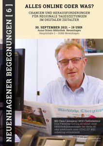 Plakat zur Veranstaltung »Neuenhagener Begegnungen [ 6 ]«
