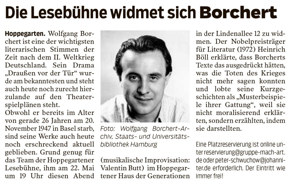Märkischer Sonntag 17.05.2025