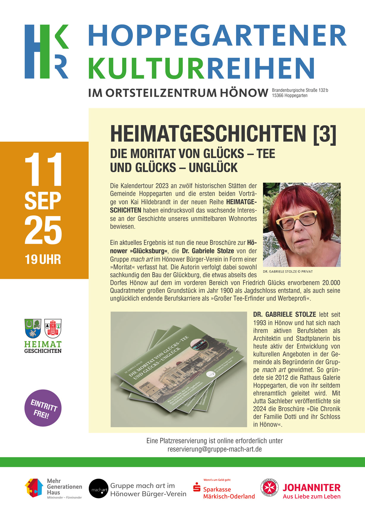 Plakat zur Veranstaltung Heimatgeschichten [ 3 ]