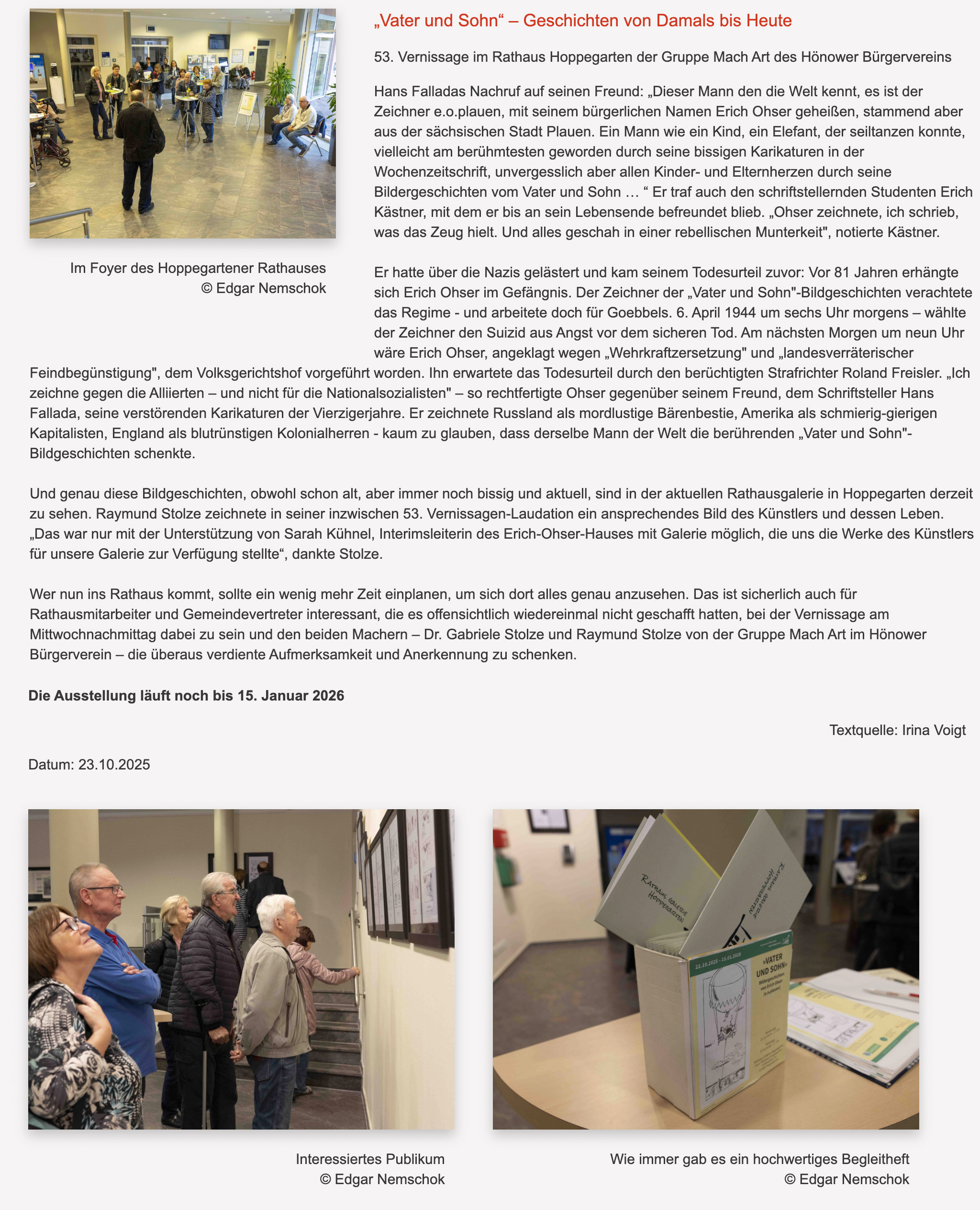 MOL-Nachrichten.de 23.10.2025