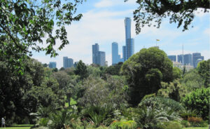 Skyline Melbourne vom Botanischen Garten © DR.-ING. PETER RÖSSNER