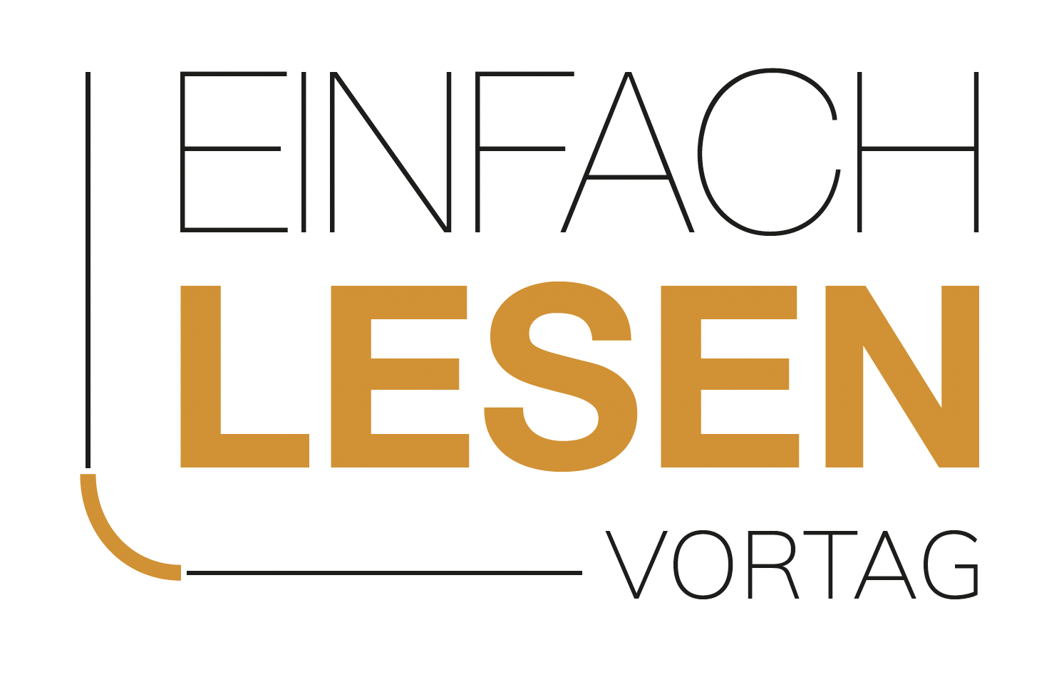 Einfach lesen Vortrag Logo Einfach lesen Vortrag Logo