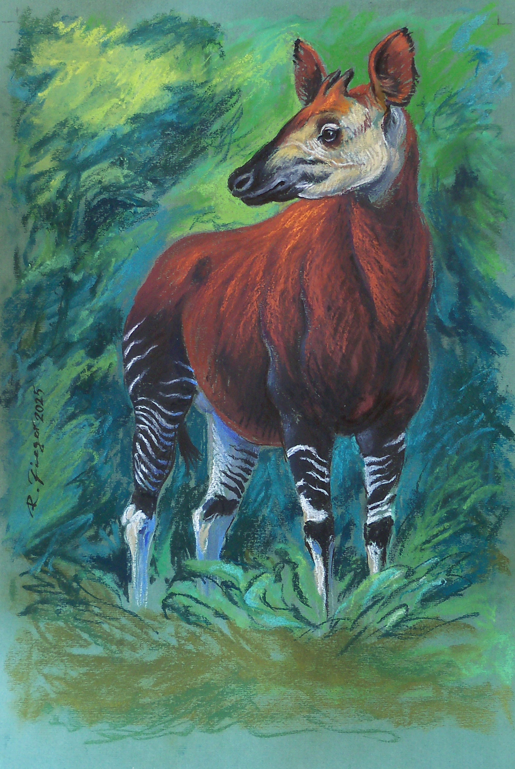 Der »Tierpark«-Maler stellt in der Rathaus Galerie aus.