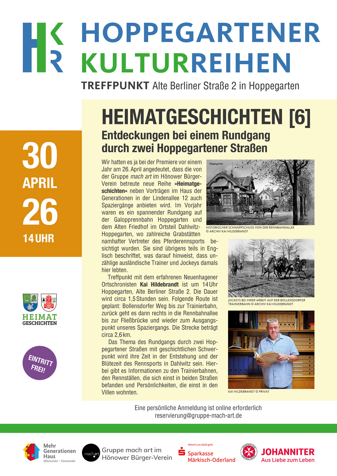 Plakat zur Veranstaltung Heimatgeschichten [ 6 ]