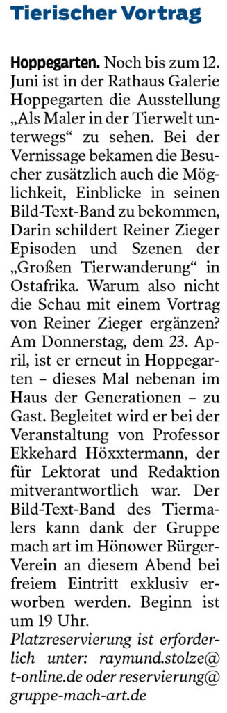 Märkischer Sonntag 11.04.2026