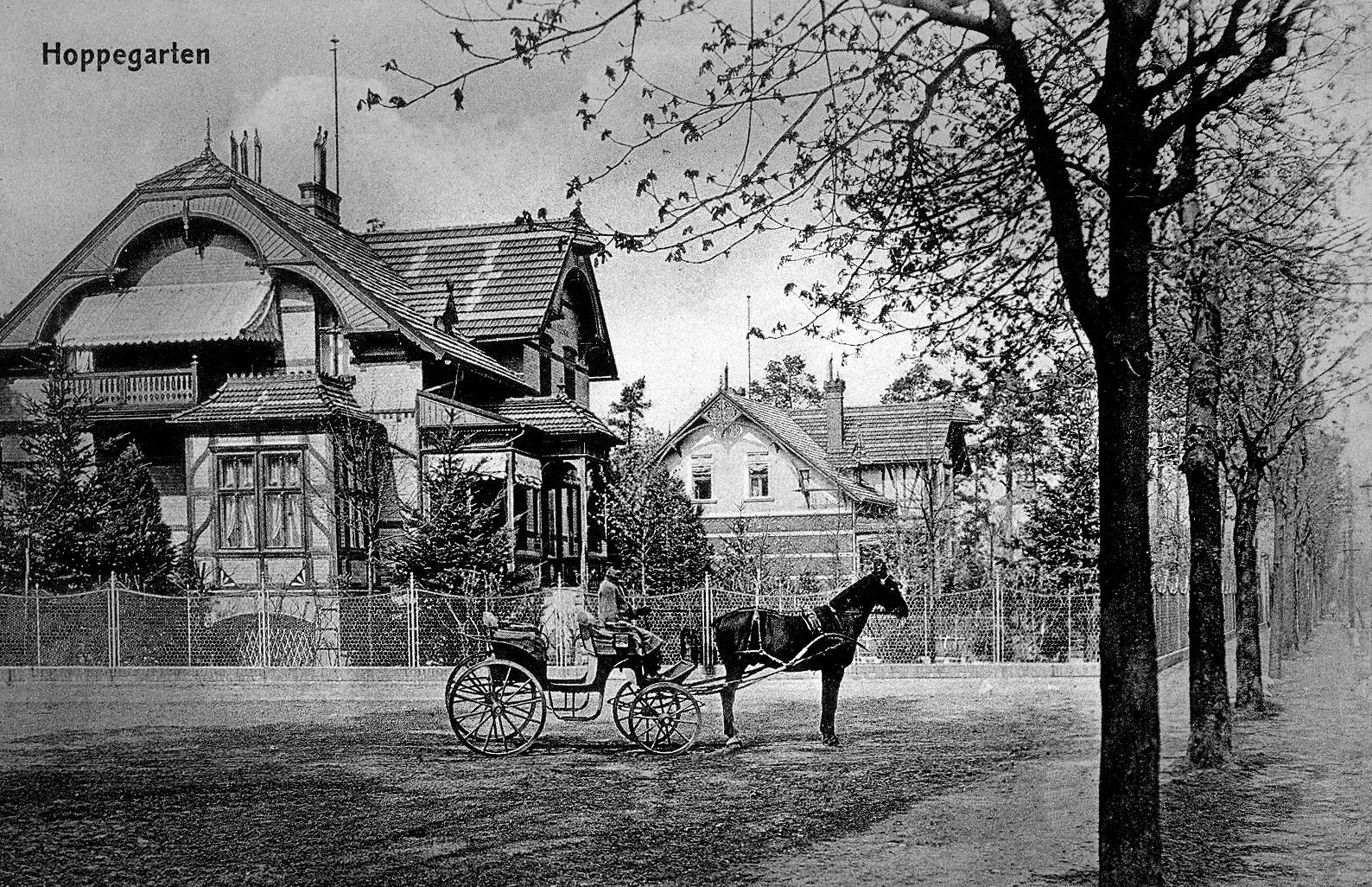 Historischer Schnappschuss von der Rennbahnallee © Archiv Kai Hildebrandt