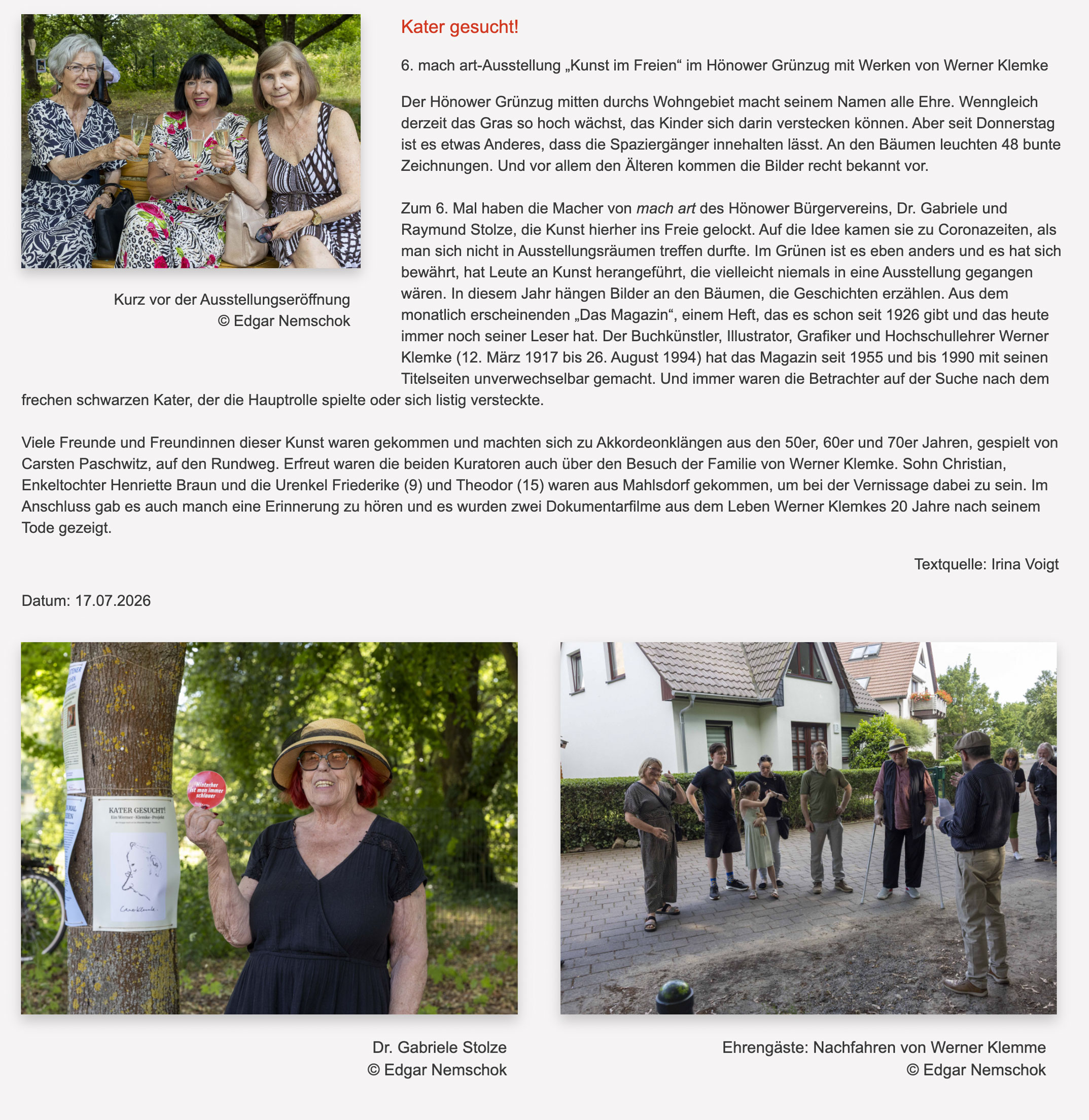 MOL Nachrichten 17.07.2026