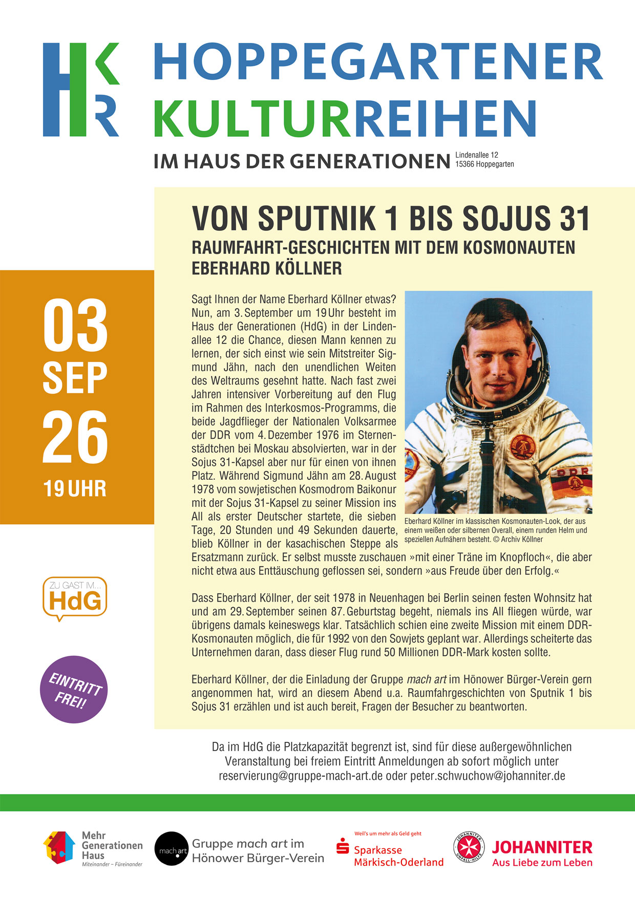 Plakat zur Veranstaltung Zu Gast im HdG Plakat zur Veranstaltung Zu Gast im HdG